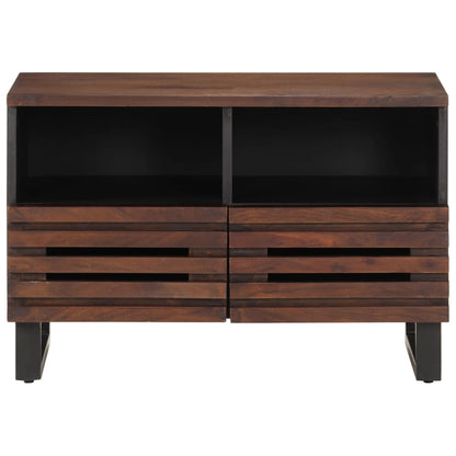 TV-Schrank Braun 70x34x46 cm Massivholz Mango