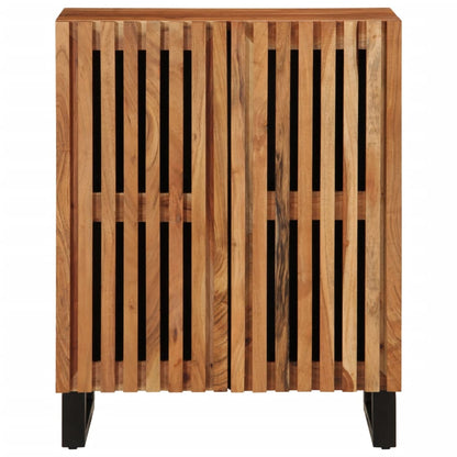 Sideboard 60x34x75 cm Massivholz Akazie