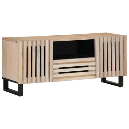 TV-Schrank 100x34x46 cm Massivholz Mango