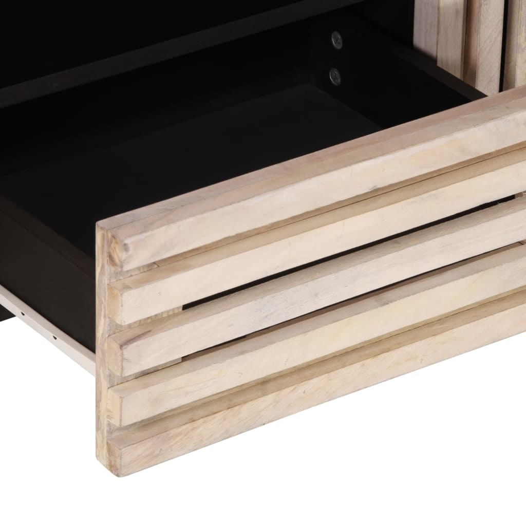 TV-Schrank 100x34x46 cm Massivholz Mango