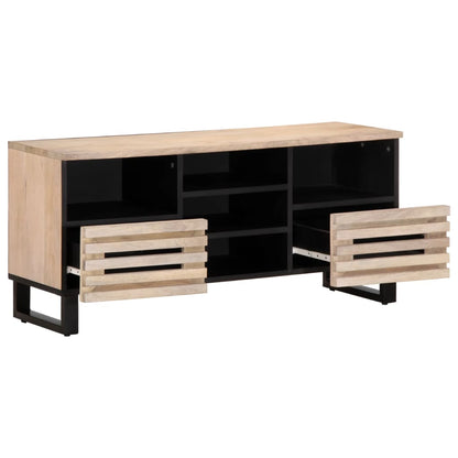 TV-Schrank 100x34x46 cm Massivholz Mango