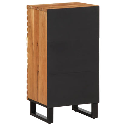 Sideboard 40x34x75 cm Massivholz Akazie