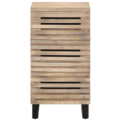 Sideboard 40x34x75 cm Massivholz Mango