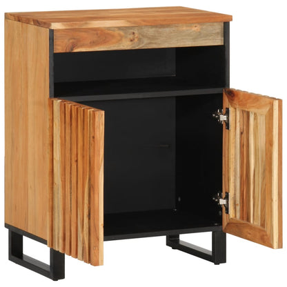 Sideboard 60x34x75 cm Massivholz Akazie