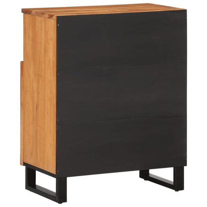 Sideboard 60x34x75 cm Massivholz Akazie