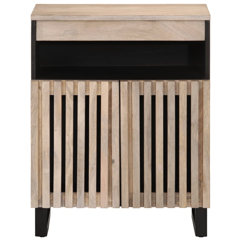 Sideboard 60x34x75 cm Massivholz Mango