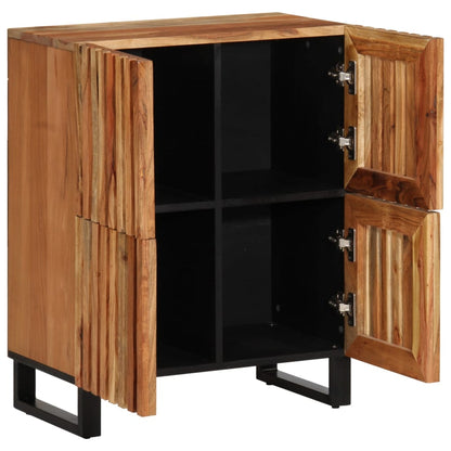 Sideboard 60x34x75 cm Massivholz Akazie