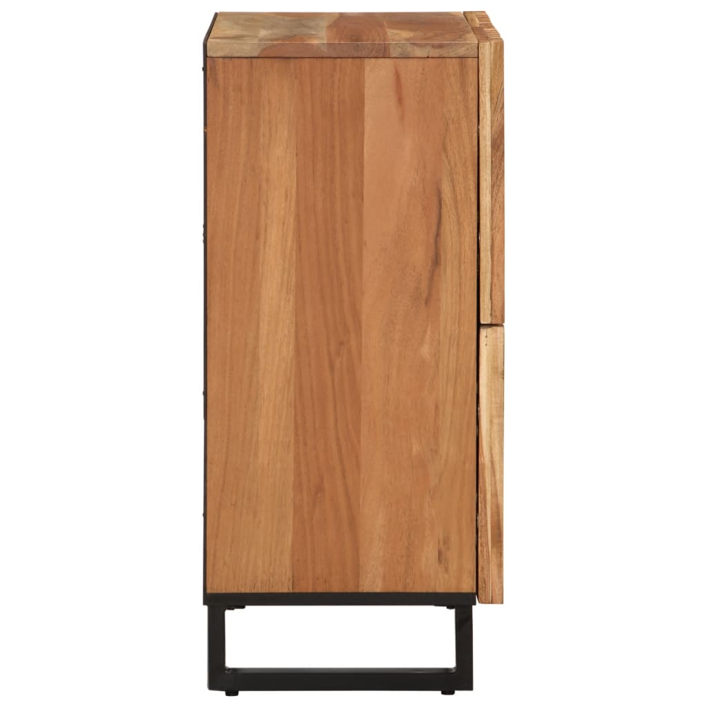 Sideboard 60x34x75 cm Massivholz Akazie