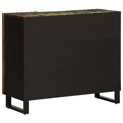 Sideboard 90x34x75 cm Massivholz Akazie