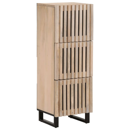 Highboard 40x34x110 cm Massivholz Mango