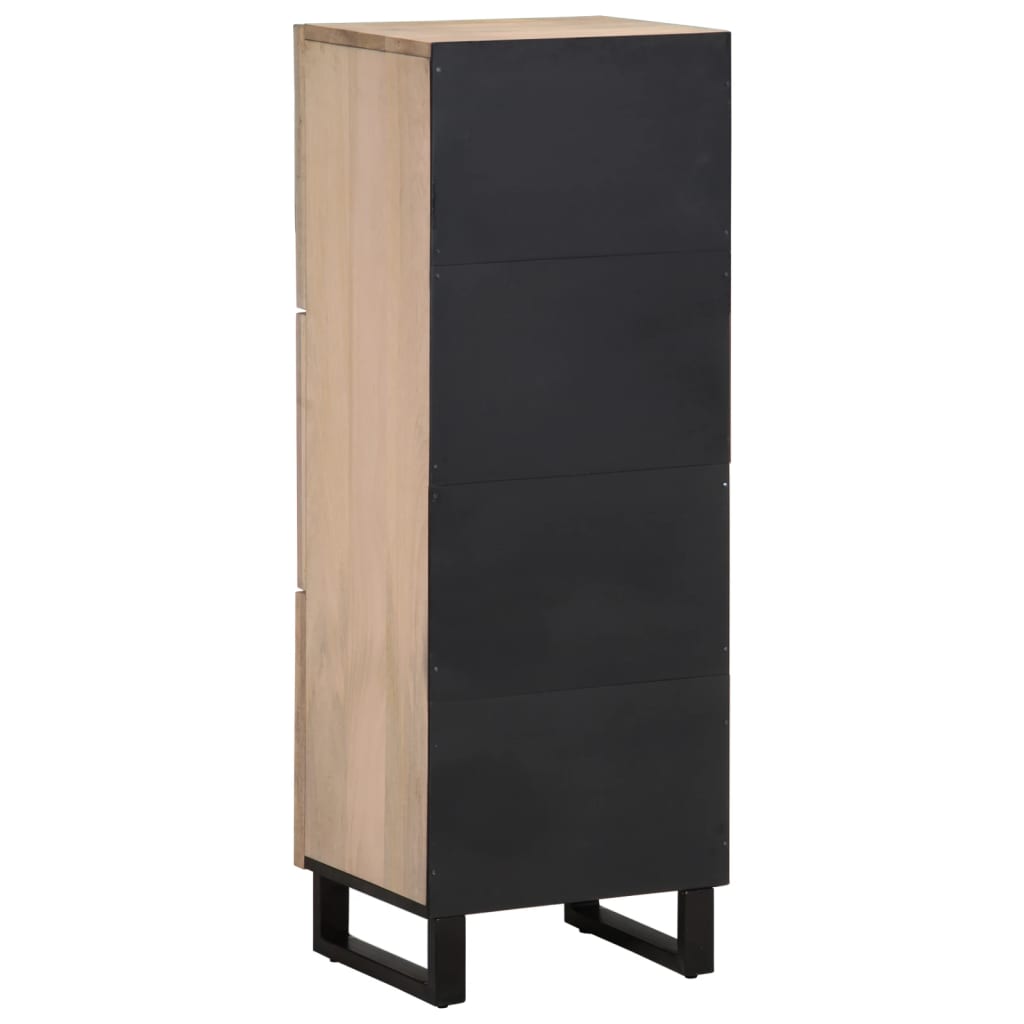 Highboard 40x34x110 cm Massivholz Mango