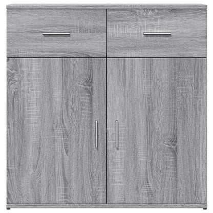 Sideboard Grau Sonoma 79x38x80 cm Holzwerkstoff