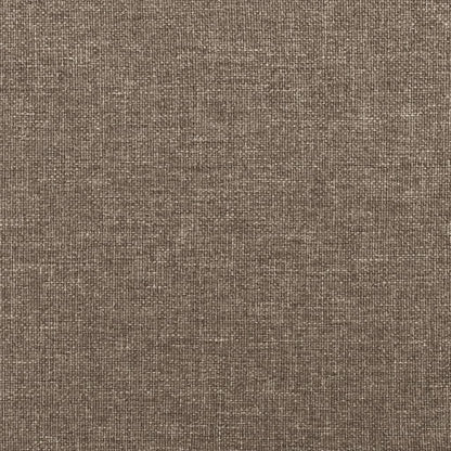 Taschenfederkernmatratze Taupe 120x190x20 cm Stoff