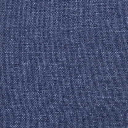 Taschenfederkernmatratze Blau 120x190x20 cm Stoff