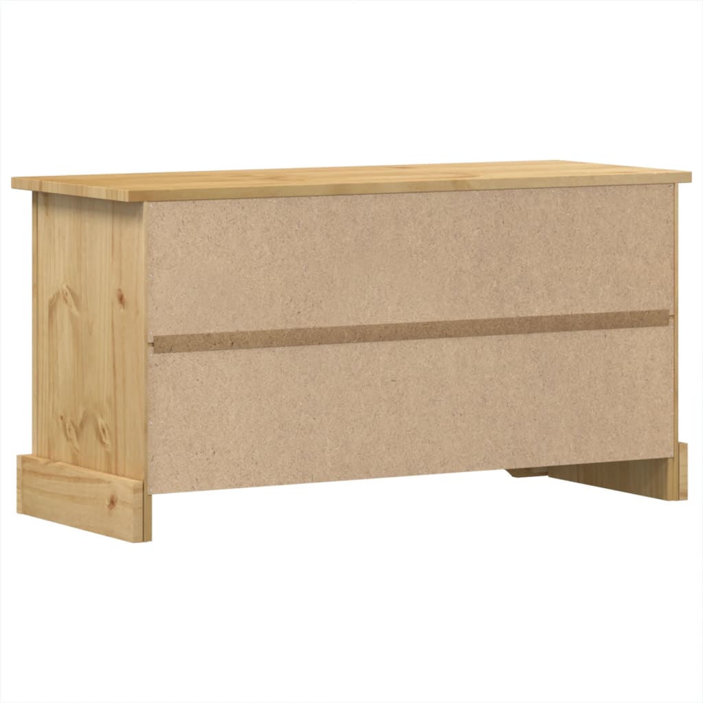 TV-Schrank Corona 100x40x52 cm Massivholz Kiefer