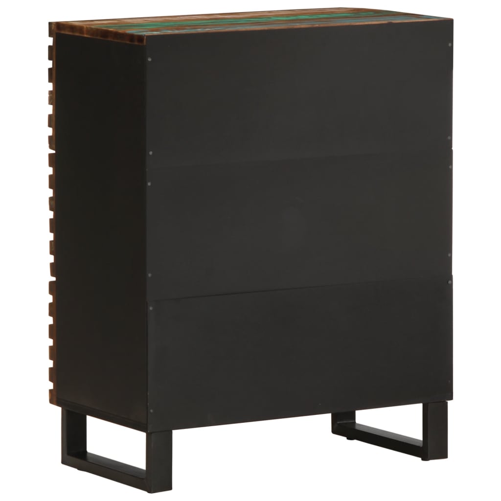 Sideboard 2 Stk. 60x34x75 cm Massivholz Akazie