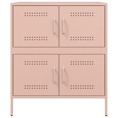 Sideboard Rosa 68x39x79 cm Stahl