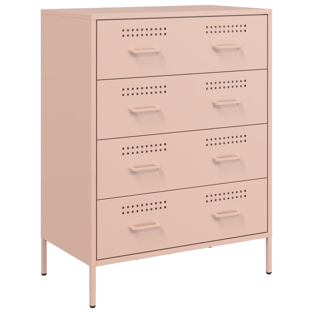 Sideboard Rosa 68x39x89 cm Stahl