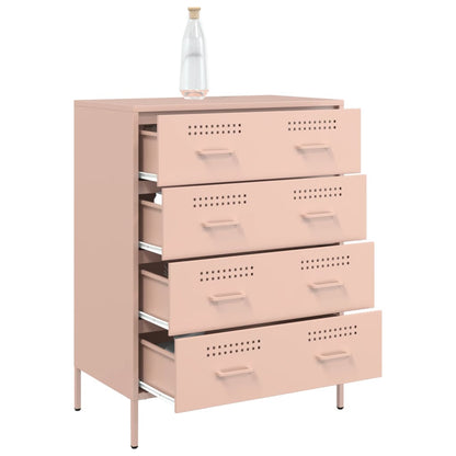 Sideboard Rosa 68x39x89 cm Stahl