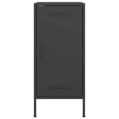 Sideboards 2 Stk. Schwarz 36x39x79 cm Stahl