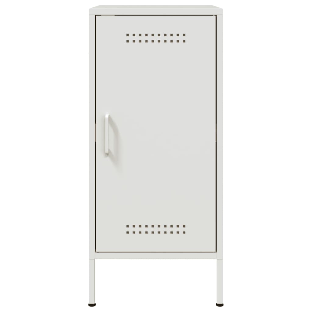 Sideboards 2 Stk. Weiß 36x39x79 cm Stahl