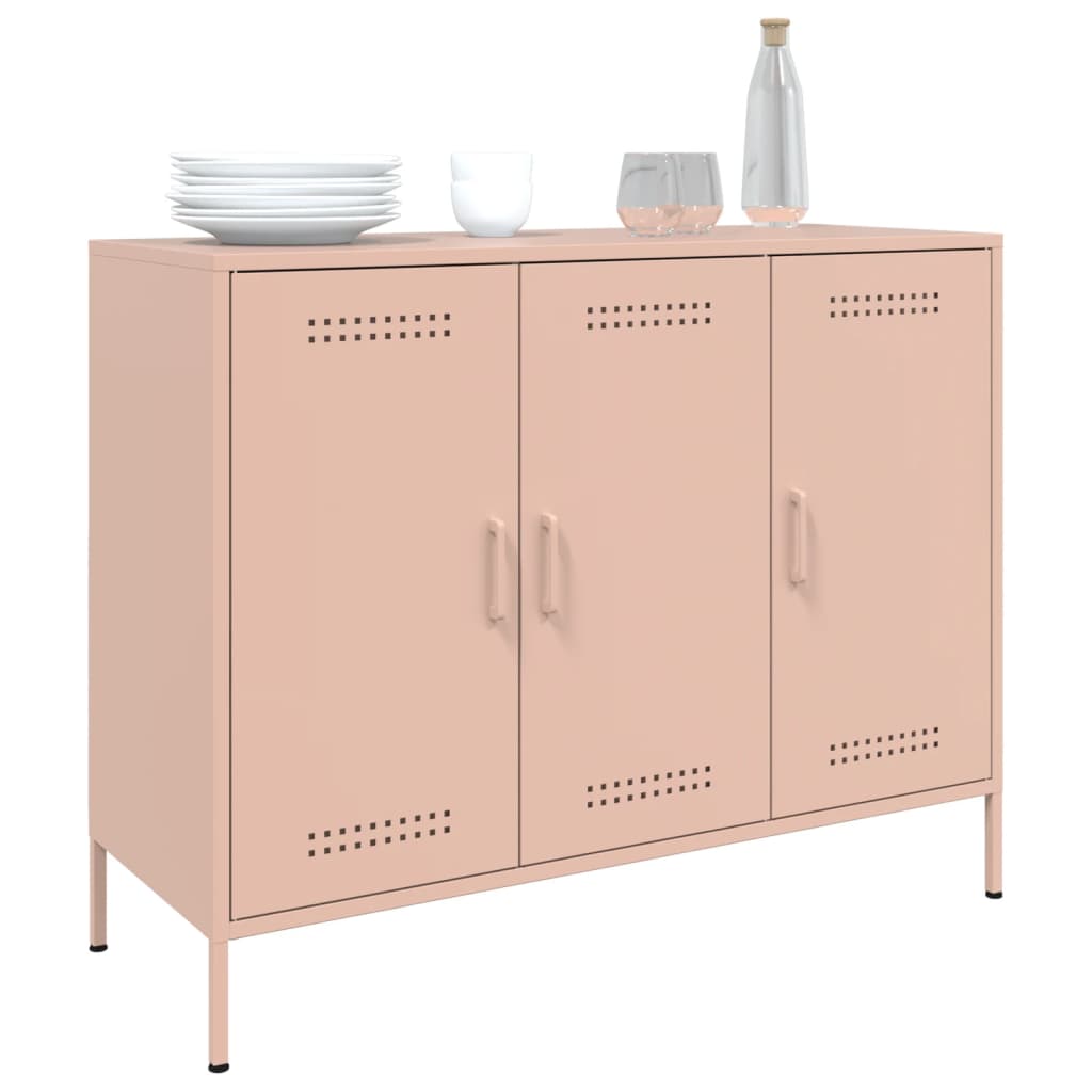 Sideboard Rosa 100,5x39x79 cm Stahl