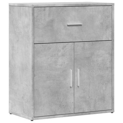 Sideboards 2 Stk. Betongrau 60x31x70 cm Holzwerkstoff