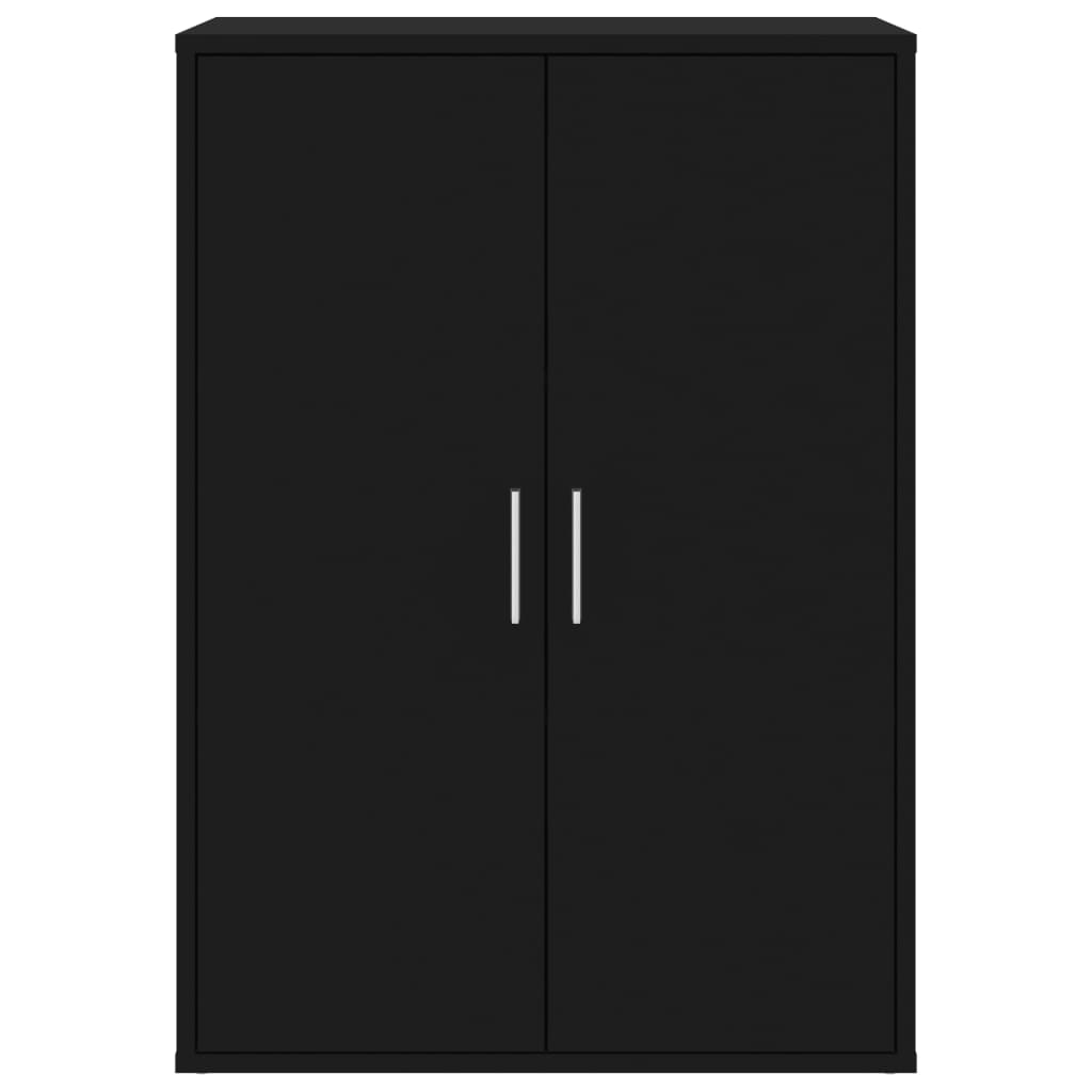 Sideboards 2 Stk. Schwarz 60x31x84 cm Holzwerkstoff