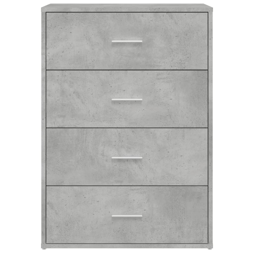 Sideboards 2 Stk. Betongrau 60x31x84 cm Holzwerkstoff