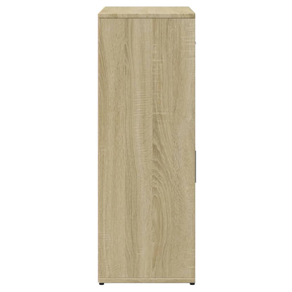 Sideboards 2 Stk. Sonoma-Eiche 60x30x84 cm Holzwerkstoff