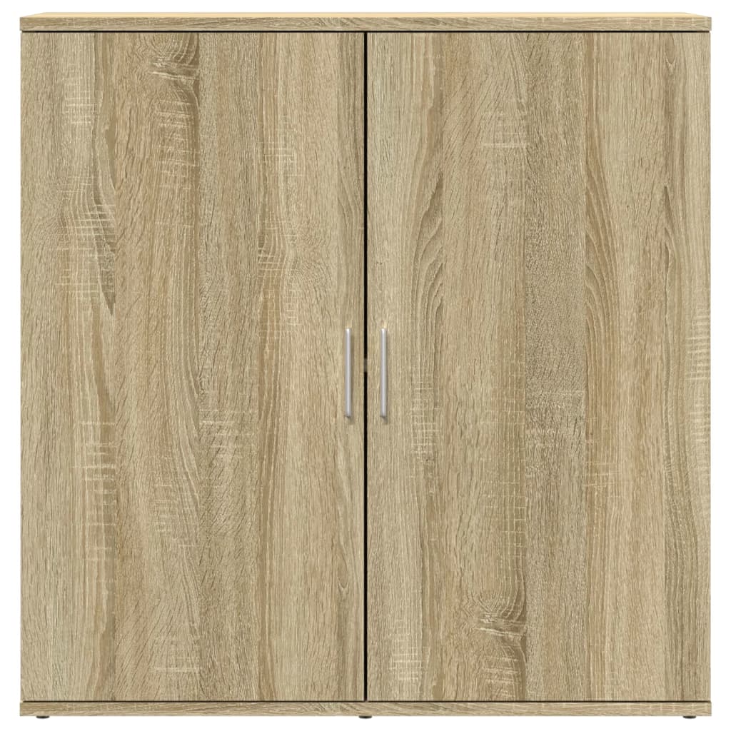 Sideboards 2 Stk. Sonoma-Eiche 79x38x80 cm Holzwerkstoff