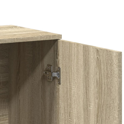 Sideboards 2 Stk. Sonoma-Eiche 79x38x80 cm Holzwerkstoff