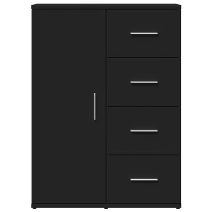 Sideboards 2 Stk. Schwarz 59x39x80 cm Holzwerkstoff