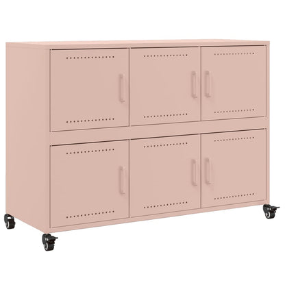 Sideboard Rosa 100,5x39x72 cm Stahl