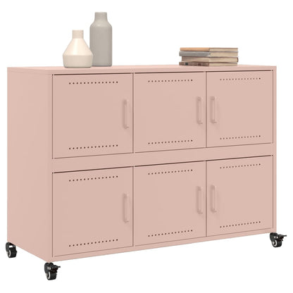 Sideboard Rosa 100,5x39x72 cm Stahl