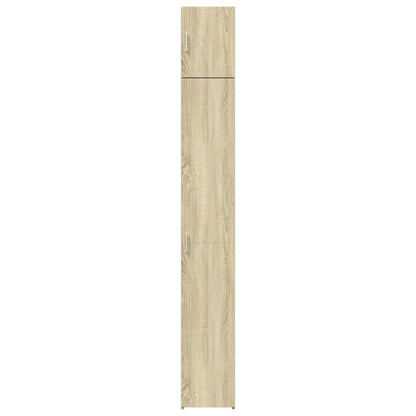 Hochschrank Schmal Sonoma-Eiche 30x42,5x225 cm Holzwerkstoff