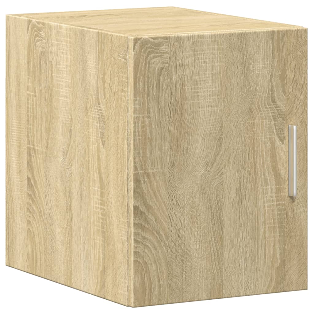 Hochschrank Schmal Sonoma-Eiche 30x42,5x225 cm Holzwerkstoff