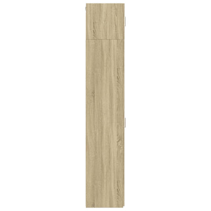 Hochschrank Schmal Sonoma-Eiche 30x42,5x225 cm Holzwerkstoff