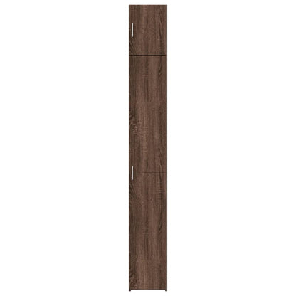 Hochschrank Schmal Eichen-Optik 30x42,5x225 cm Holzwerkstoff