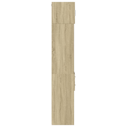 Hochschrank Schmal Sonoma-Eiche 30x42,5x225 cm Holzwerkstoff