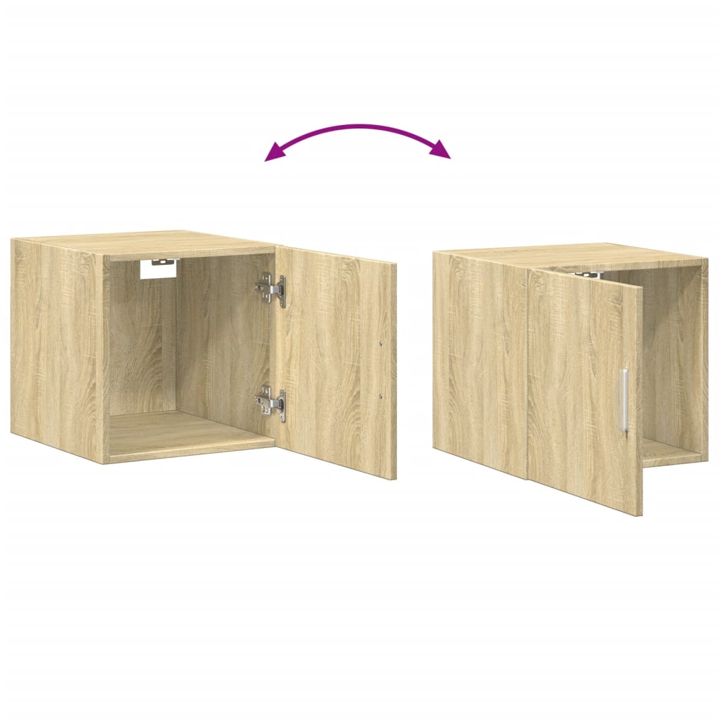 Hochschrank Schmal Sonoma-Eiche 40x42,5x225 cm Holzwerkstoff