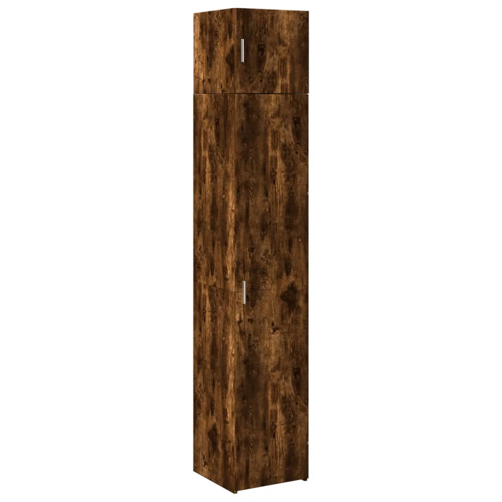 Hochschrank Schmal Räuchereiche 40x42,5x225 cm Holzwerkstoff