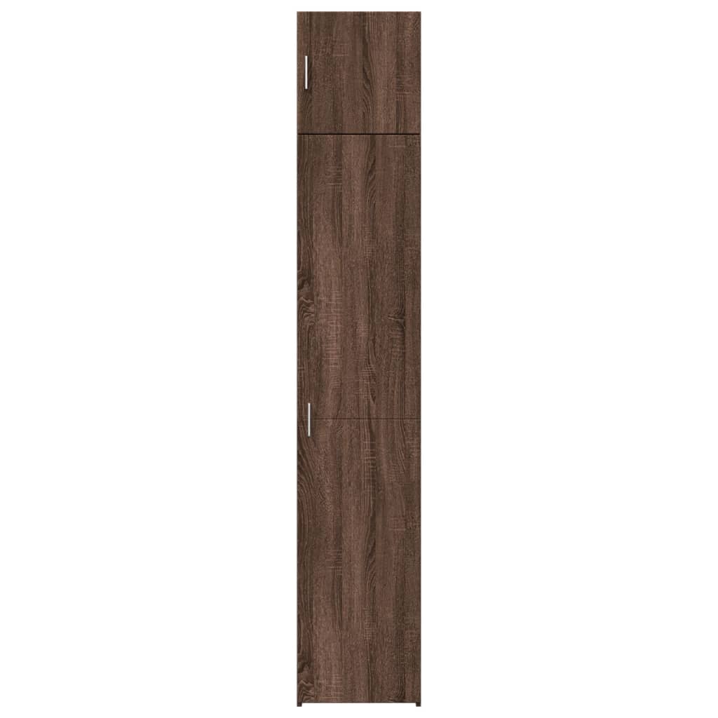 Hochschrank Schmal Eichen-Optik 40x42,5x225 cm Holzwerkstoff