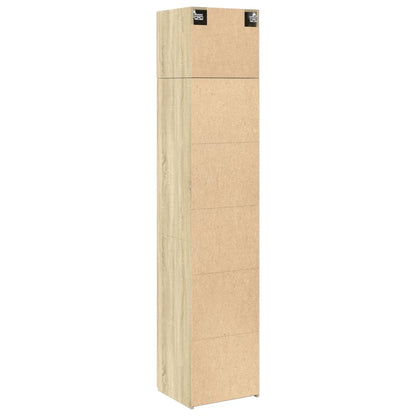 Hochschrank Schmal Sonoma-Eiche 45x42,5x225 cm Holzwerkstoff