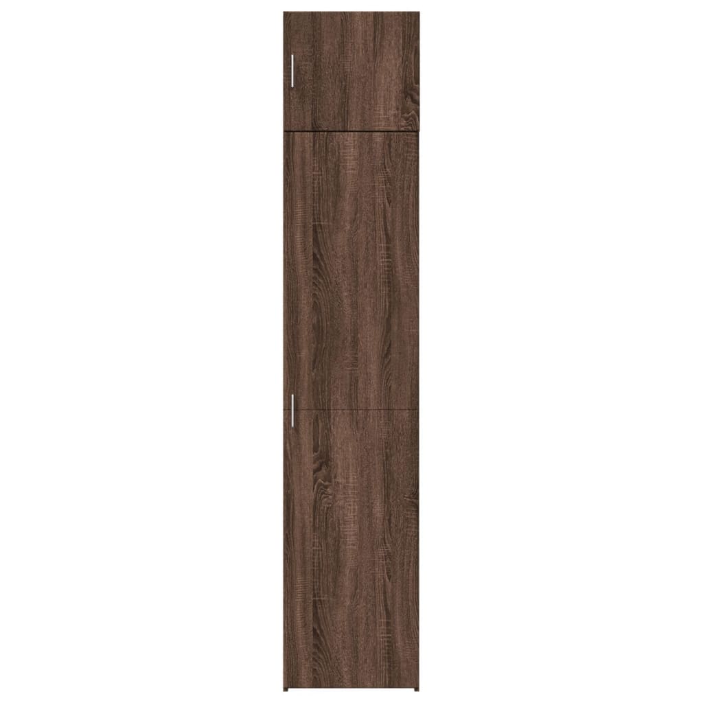 Hochschrank Schmal Eichen-Optik 45x42,5x225 cm Holzwerkstoff