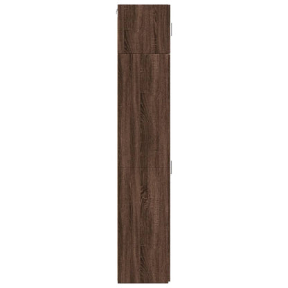 Hochschrank Schmal Eichen-Optik 45x42,5x225 cm Holzwerkstoff