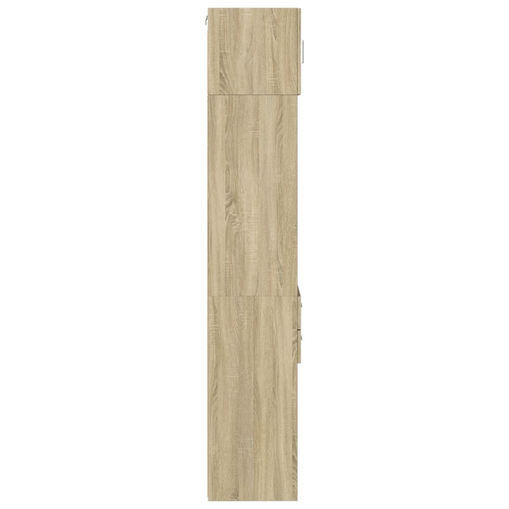 Hochschrank Schmal Sonoma-Eiche 45x42,5x225 cm Holzwerkstoff