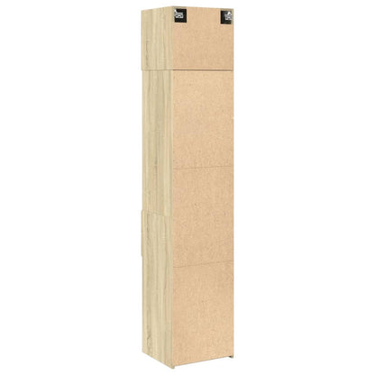 Hochschrank Schmal Sonoma-Eiche 45x42,5x225 cm Holzwerkstoff