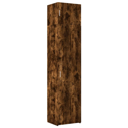 Hochschrank Schmal Räuchereiche 50x42,5x225 cm Holzwerkstoff