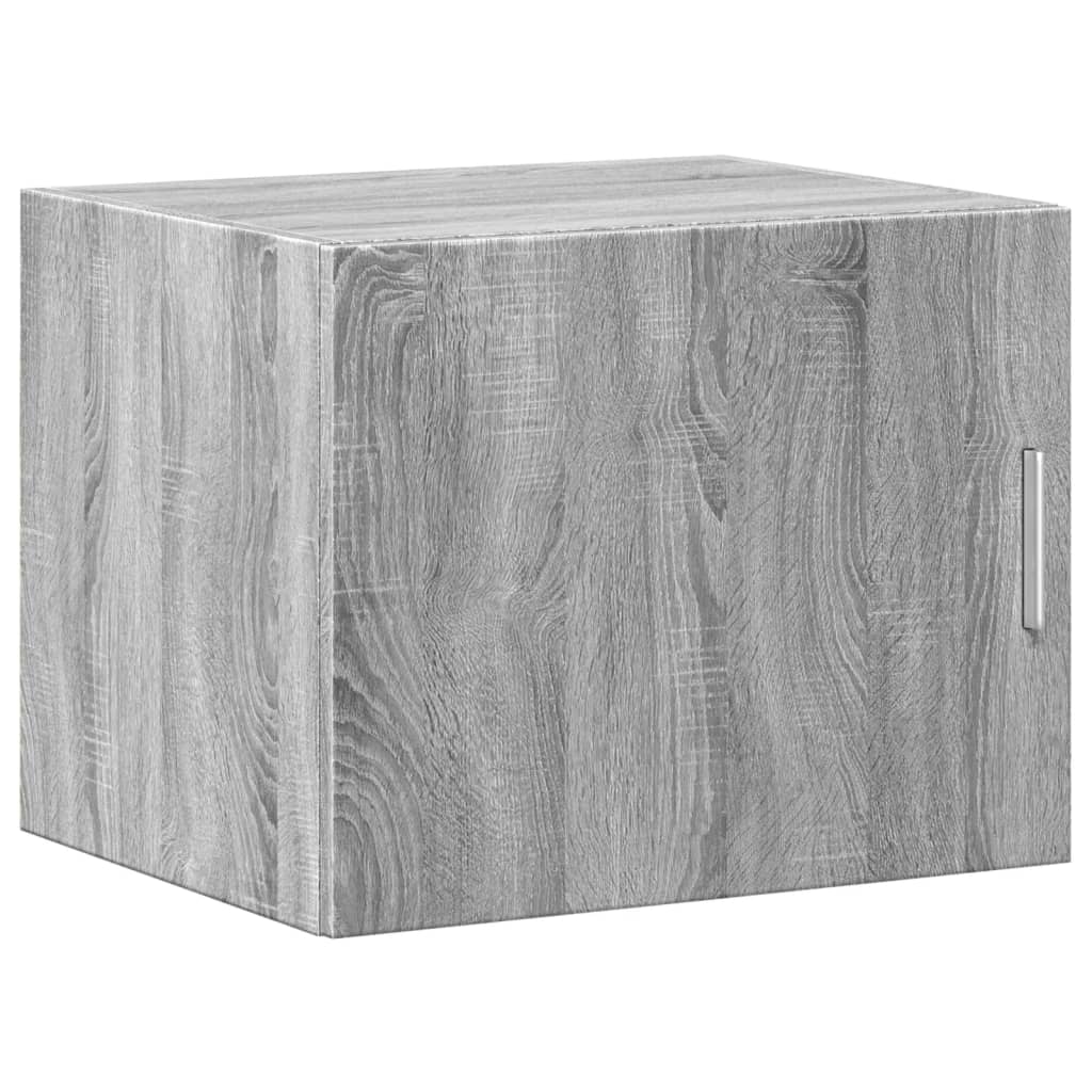 Hochschrank Schmal Grau Sonoma 50x42,5x225 cm Holzwerkstoff